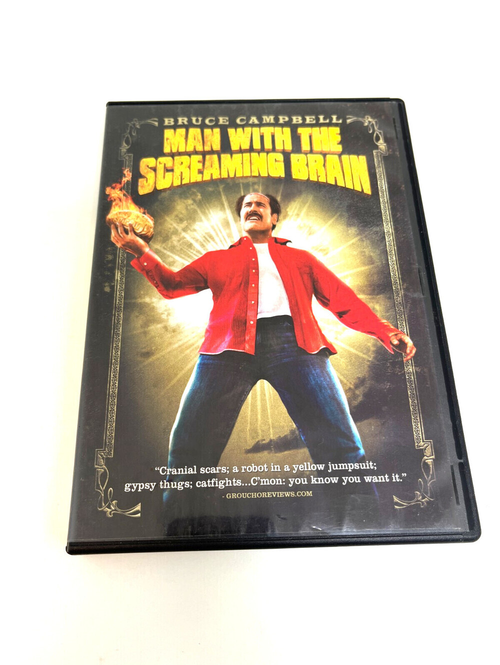 Man with the Screaming Brain DVD - Bruce Campbell
